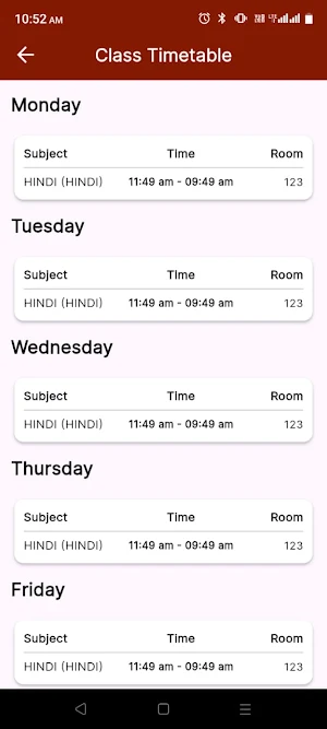 Nandini Public School Screenshot 1