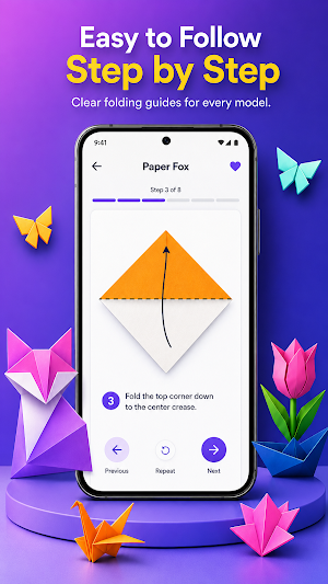Origami World: Learn & Play Screenshot 1