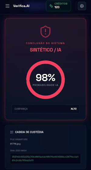 Verifica.AI - Verdade ou IA? Screenshot 2
