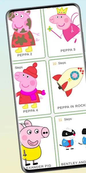 How to draw pepa Screenshot 1
