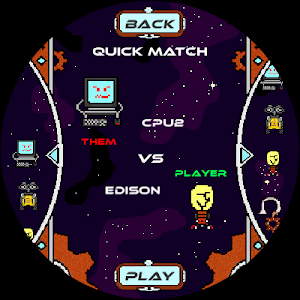 Scrap Wars - Robot Battles (Wear OS Watch Game) Screenshot 0
