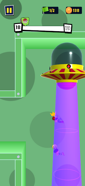 Parkour Race-Rooftop Rush Screenshot 0