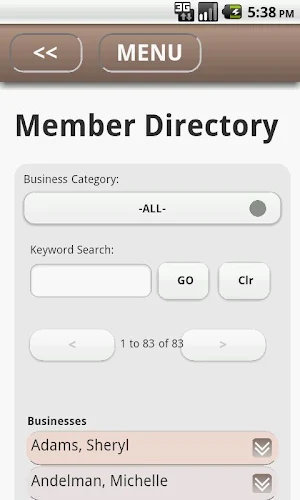 3CDLA Mobile App Screenshot 2