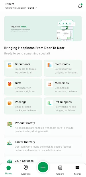 EcoCourier Screenshot 2