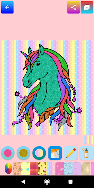 Unicorn Coloring for Kids Screenshot 0