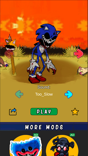 FNF Sonik.EXE Mod Test Screenshot 0