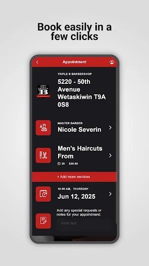 Triple B Barbershop Screenshot 2