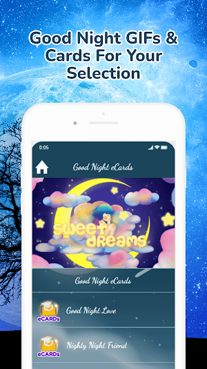 Good Night Cards Wishes GIFs Screenshot 2