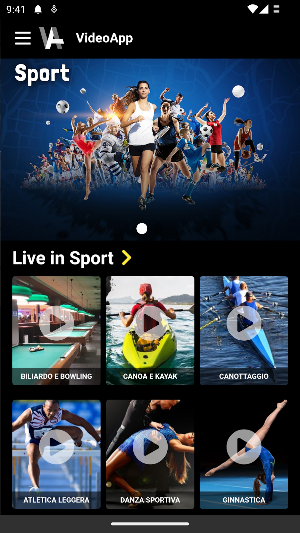 VideoApp Italy Screenshot 0