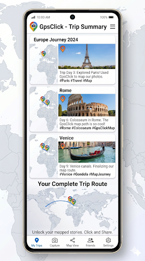 GPS Click – GPS Map Camera Screenshot 3