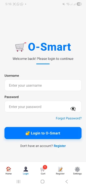 O-Smart Screenshot 1