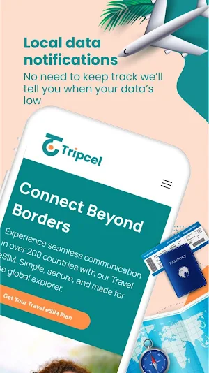 Tripcel: Global Travel eSIM Screenshot 1
