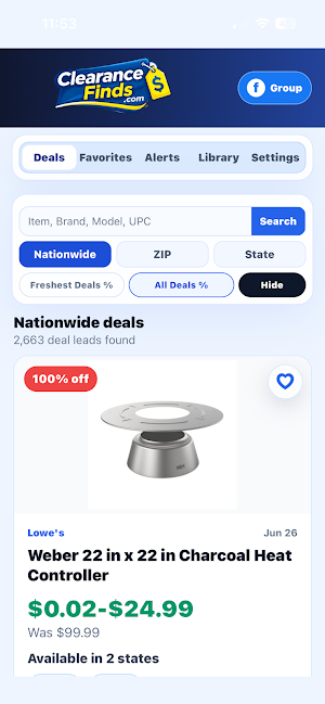 ClearanceFinds Screenshot 0