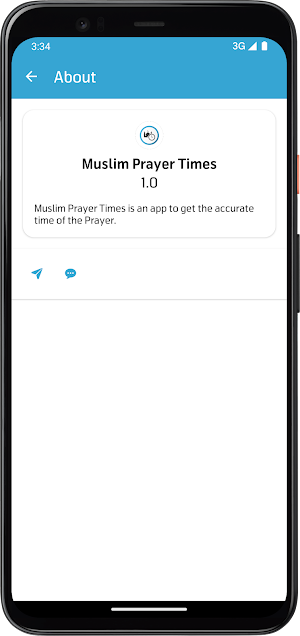 Muslim Prayer Times Screenshot 2