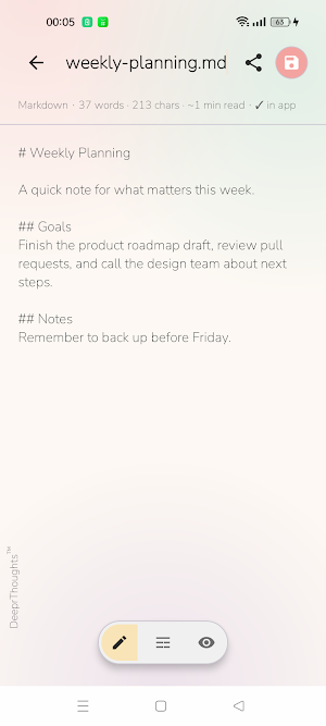 AnyFile: Markdown & LaTeX Screenshot 0