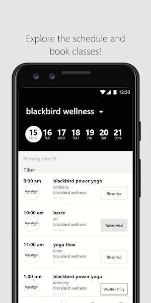 blackbird wellness Screenshot 2