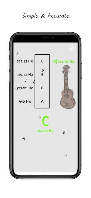 Ukulele Tuner Screenshot 2