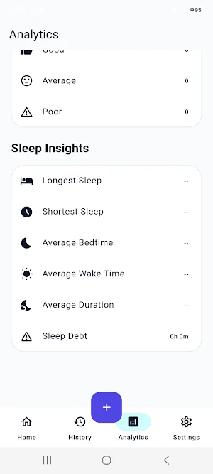 Sleep Tracker Screenshot 1