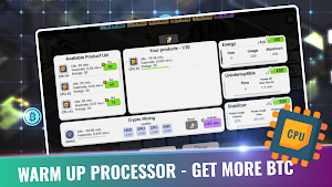 Bitcoin Factory Idle Miner BTC Screenshot 3