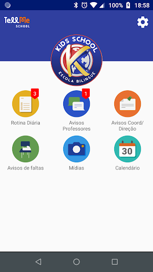 Kids School Escola Bilíngue Screenshot 1