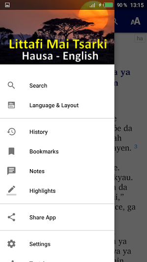 Hausa Bible Screenshot 1