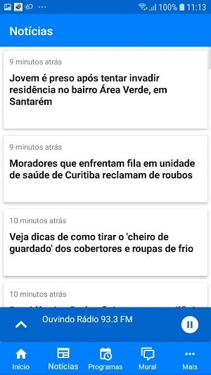 Radio 93 FM Rio do Sul Screenshot 3