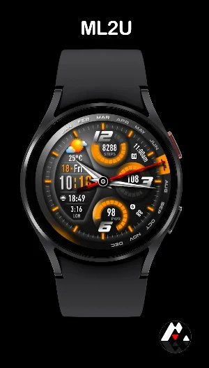 ML2U 284 Watch Face Screenshot 2