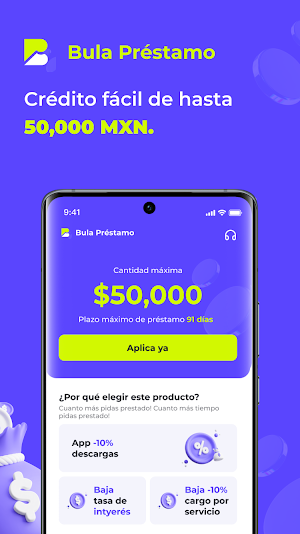 Bula prestoa-Crédito Loan Screenshot 0
