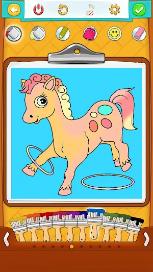 Horse Coloring Pages Screenshot 1