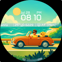 Summer Ride- Watch Face