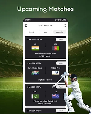 Live Cricket TV : Streaming HD Screenshot 3