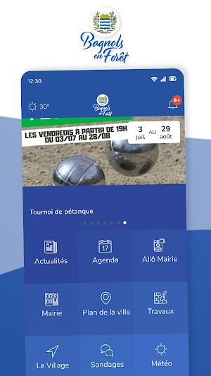 Ville de Bagnols-en-Forêt Screenshot 0