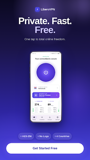 LiberoVPN - cheap and no ADs Screenshot 1
