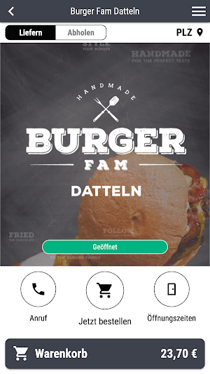 Burger Fam Datteln Screenshot 0