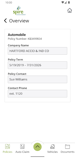 Spire Insurance Client Connect Screenshot 3