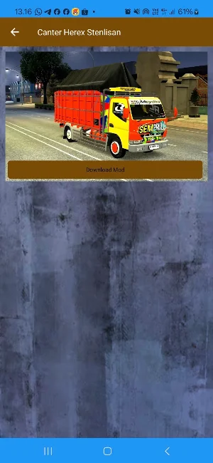 Mod Truck Jawa Modif Mbois Screenshot 2