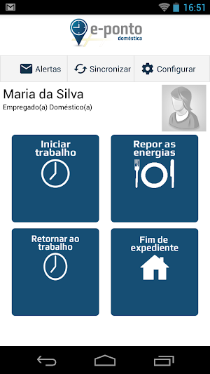 e-Ponto Doméstica Screenshot 1