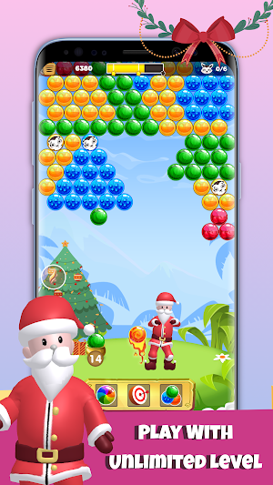 Santa Claus : Bubble Shooter Screenshot 2
