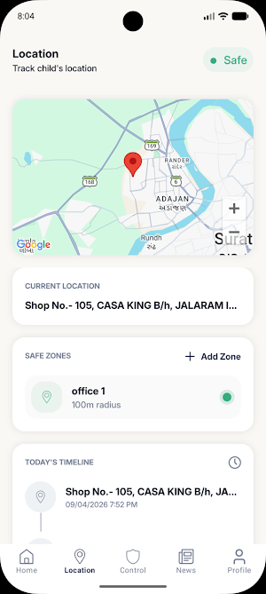 Kavach Parent App Screenshot 2