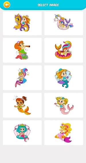 Game Mermaid - Coloring Prince Screenshot 0