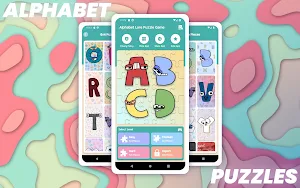 Alphabet Lore Merge Puzzle Screenshot 0