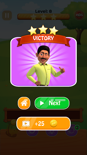 Taarak Fruit Match| TMKOC Game Screenshot 1