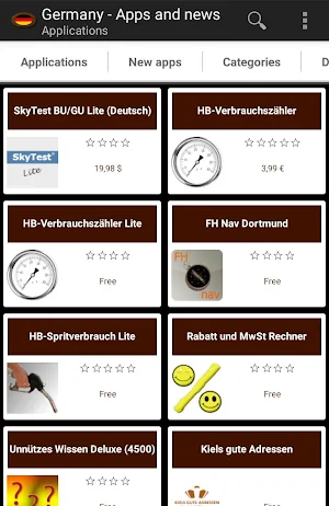 German apps and games Screenshot 0
