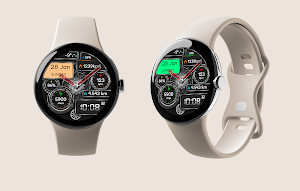 Hybrid TUNUK URX44 Watch face Screenshot 1