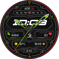Hybrid Reactor Watch Face