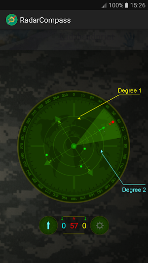 Radar Compass Screenshot 0