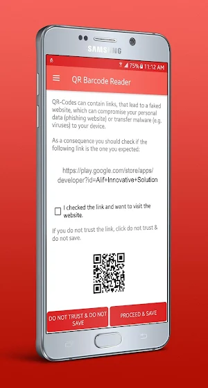 QR & Barcode Scanner Pro Screenshot 3