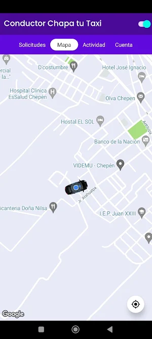 Chapa tu taxi conductor Screenshot 0