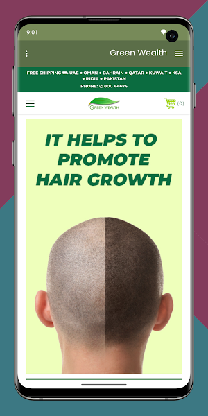 Green Wealth - Hair loss Screenshot 1