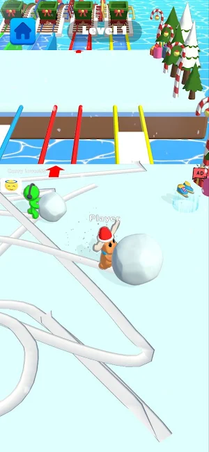 Ice Runner Battle: Snow Race Screenshot 3